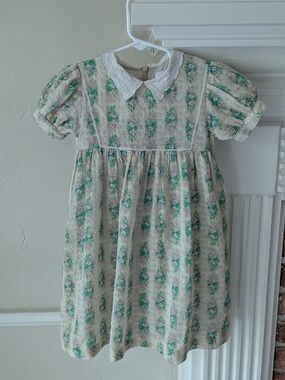 Papillon | Nordica Scalloped Collar Floral Printed Dress